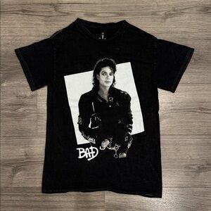 Ripple Junction Michael Jackson Bad Band Tee Shirt Men’s Size Small